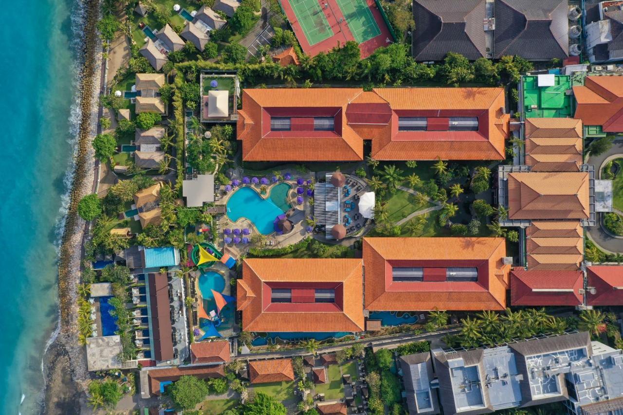 Bali Dynasty Resort Kuta Lombok Εξωτερικό φωτογραφία Aerial view of the resort