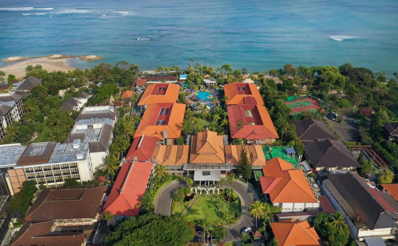 Bali Dynasty Resort Kuta Lombok Εξωτερικό φωτογραφία Aerial view of the resort